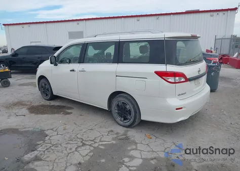 2015 Nissan Quest S from USA, damaged, VIN JN8AE2KPXF9130422